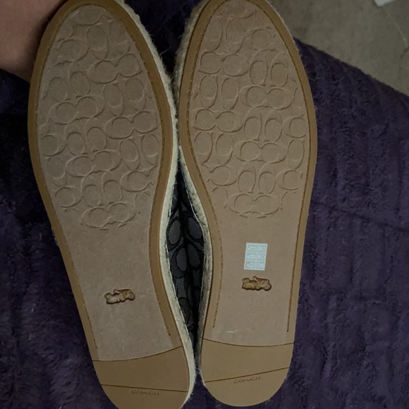 Brand New Never Worn Coach Eapadrilles - Picture 4 of 4
